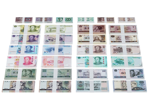 cash notes banknotes RMB