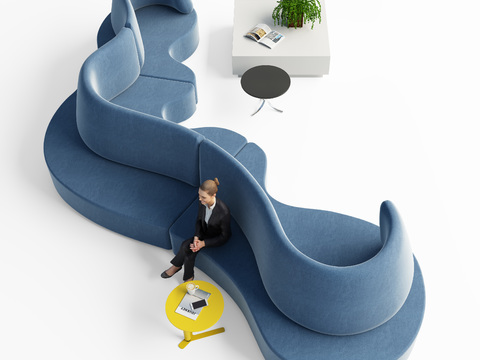 Modern Special-shaped Office Leisure Sofa