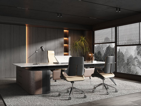 Minotti General Manager Office Chairman's Office