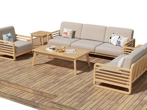 Nordic Outdoor Sofa Combination