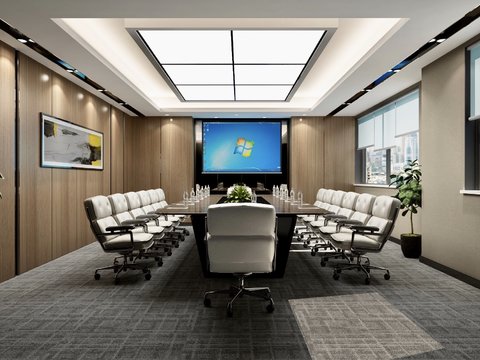 Free modern conference room