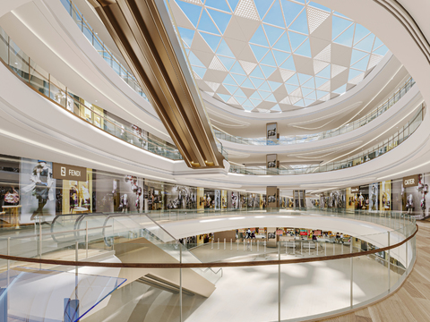 Modern Mall Atrium