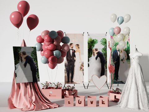 Modern Wedding Wedding Decoration Art Display