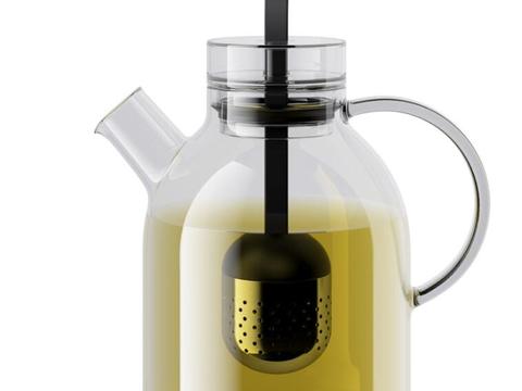 Modern glass kettle