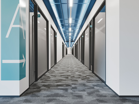 Modern office Corridor