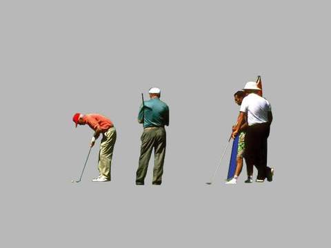 golf figure psd