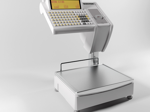 Modern metal electronic scale