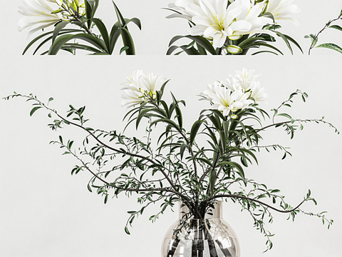 Modern minimalist creative flower arrangement free