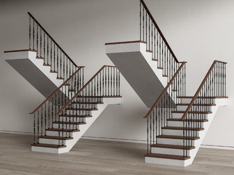 American Stair Handrail Stairs