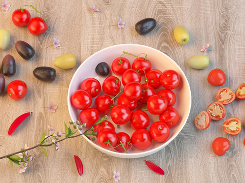 Modern cherry tomatoes