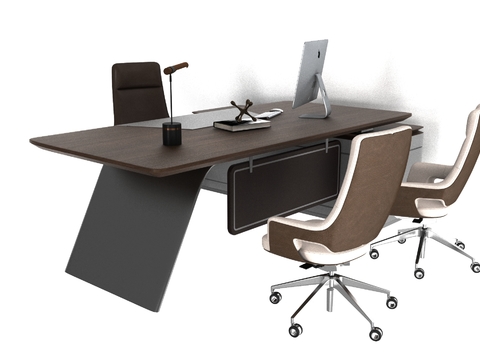 Modern office desks and chairs free of charge