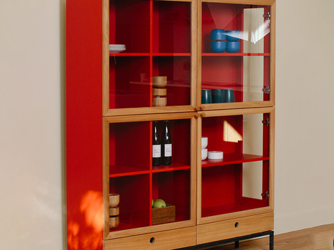 Yaratam Modern Storage Cabinet Side Cabinet