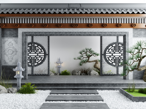 New Chinese Kumaru Gardening Setches