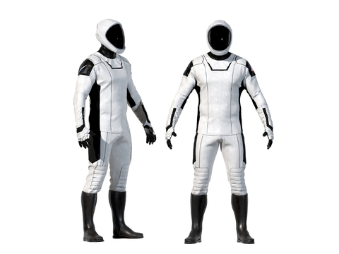 Modern Racer Costume Model