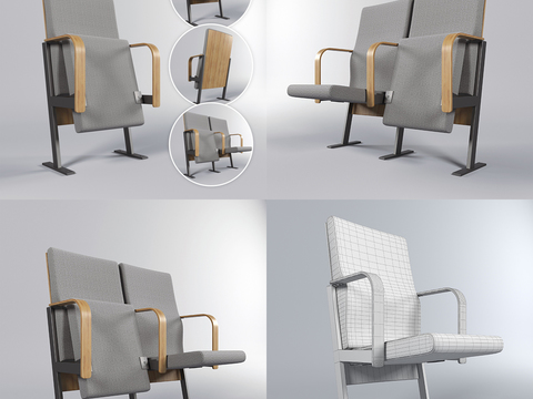 Modern Fabric Cinema Chair