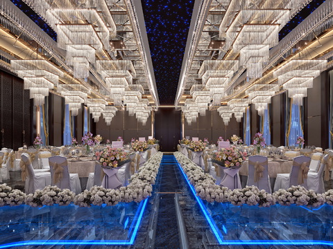 Modern Affordable Luxury Style Hotel Ballroom