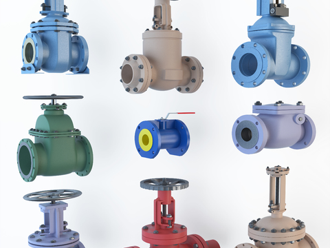 Industrial air pipe valve