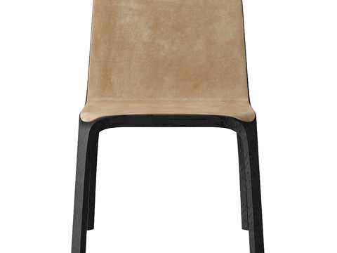 Modern Simple Solid Wood Fabric Chair Free