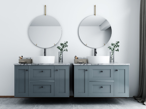 Nordic Bathroom Cabinet