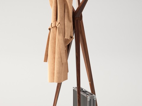 Modern Solid Wood Hanger Clothing