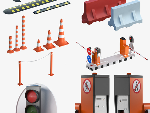 modern toll pole barricade facilities