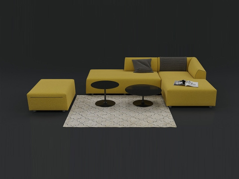 Modern minimalist creative sofa combination free