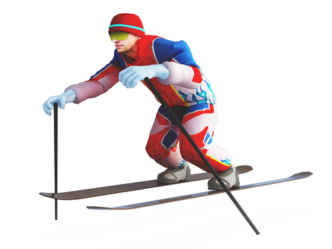 Modern Ski Figure Free