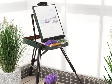 Modern easel