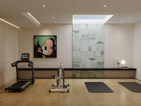 Modern Gym Yoga Studio