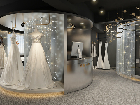 Modern Affordable Luxury Style Bridal Shop