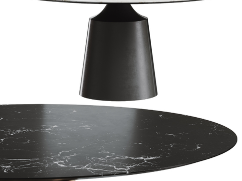 MINOTTI round coffee table