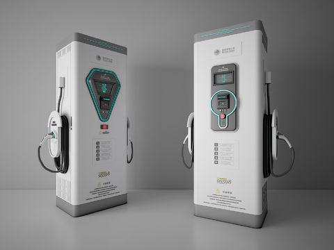 Modern new energy electric vehicle charging pile