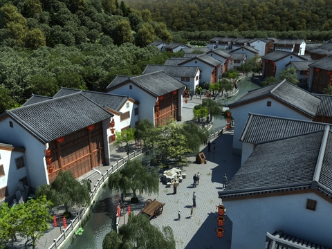 Appearance of Chinese Ancient Town