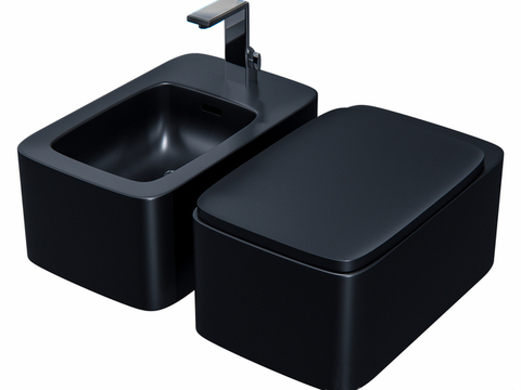 Modern Minimalist Ceramic Washbasin Free