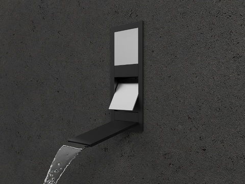 Modern wall-mounted faucet