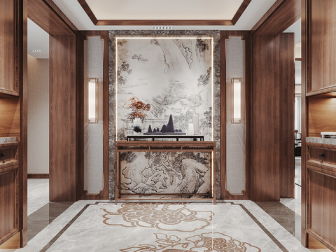 New Chinese-style Hallway Case