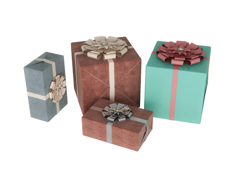 Modern Square Gift Box Packaging Box