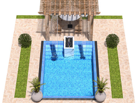 Modern Outdoor Pool