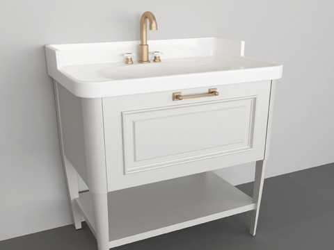 Jane European Wooden Washbasin Free