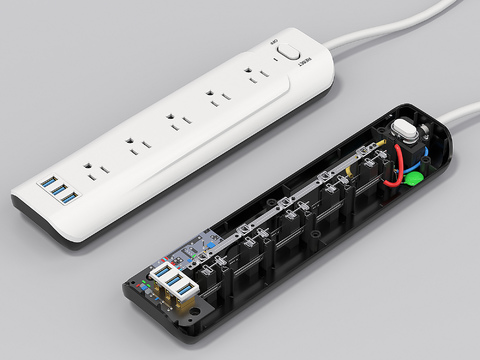 Plug-and-Plug Panel Socket