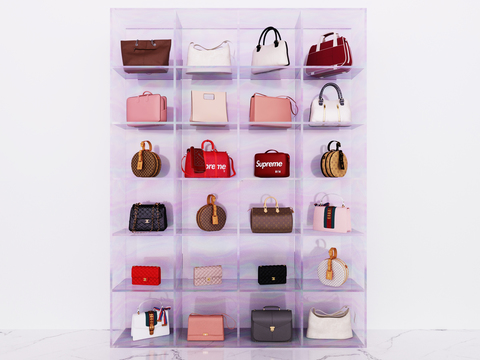 Modern handbag display stand