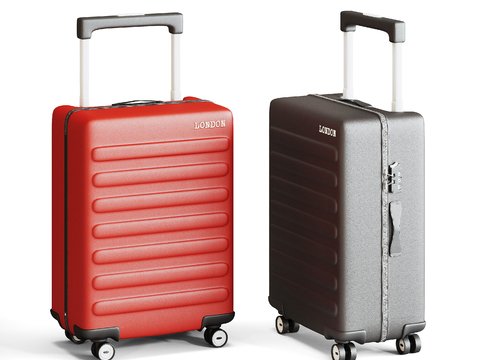 Modern suitcase trolley case