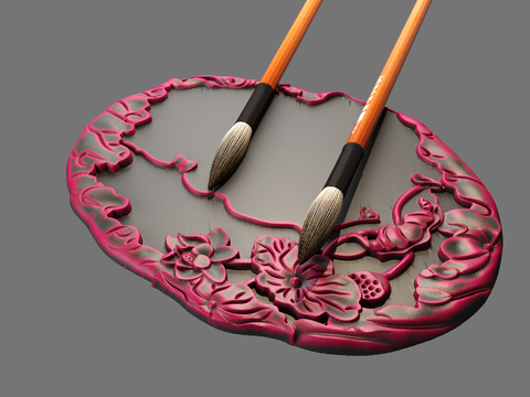 Chinese Inkstone Brush