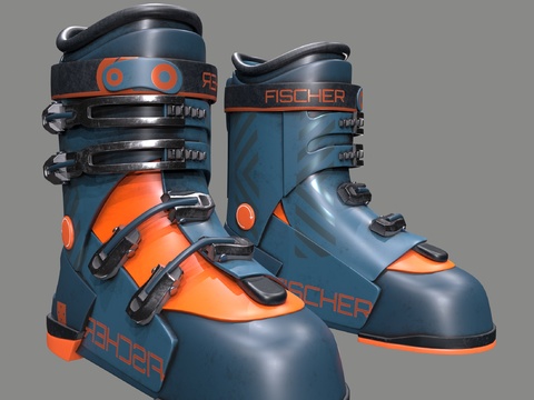 Modern snow boots