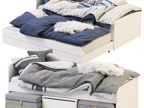 Modern IKEA multi-function sofa bed