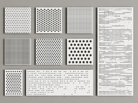 Punched plate stainless steel plate perforated plate aluminum gusset plate