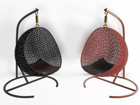 Modern Iron Hanging Chair Free