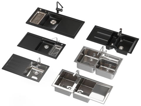 Modern dish washing basin sink