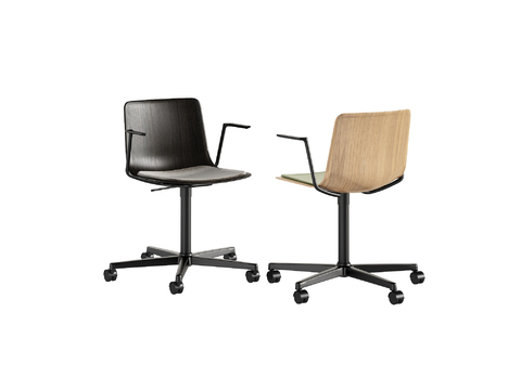 Modern Solid Wood Office Chair