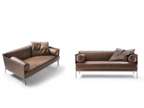 FLEXFORM leather office sofa